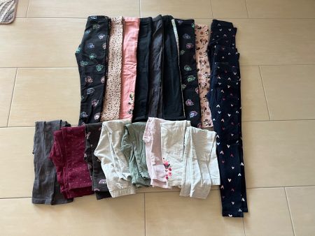 Grosses Set Thermoleggins 110 / 116 C&A und H&M