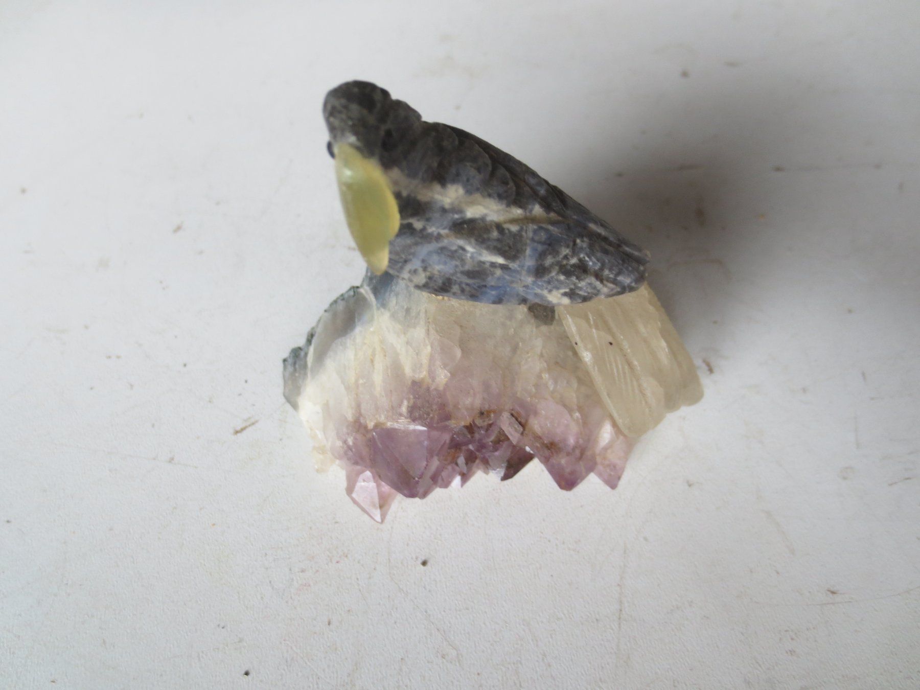 Minéraux & Lithothérapie: Amethyst Vogel – D'occasion à Weier im Emmental par waefler03 2