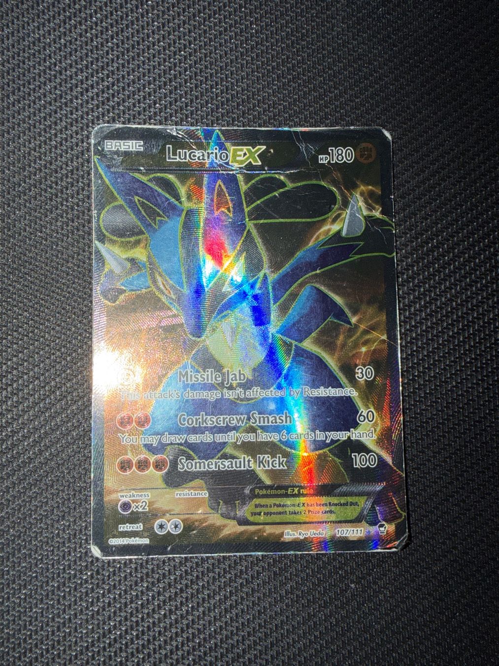 Pokémon Cartes à collectionner: Lucario EX ENG - Ab 1.- – D'occasion à Claro par bambuino