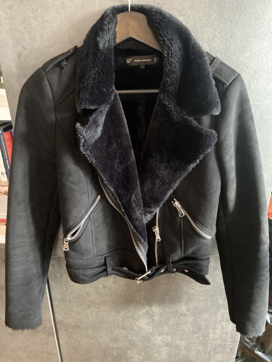 Zara Jacken: Zara Kunstlederjacke, Winterjacke, Gr. XS – Gebraucht aus Dübendorf von Viktorija_95
