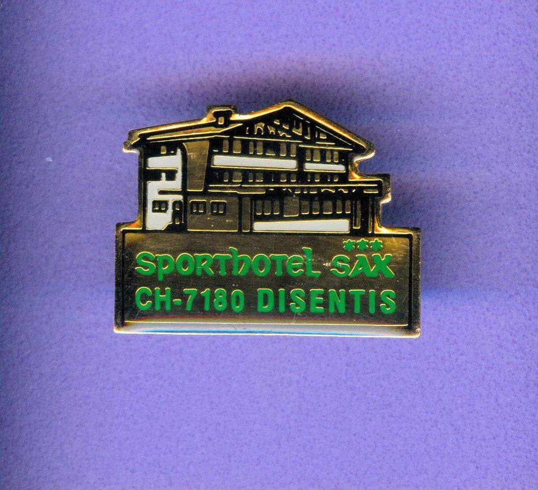 Placchette & Badge: Hotel  SAX  Disentis – Usato da Winterthur venduto da Sammleroase