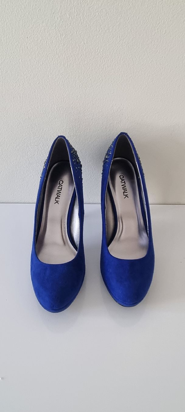 Scarpe da donna: Blu shoes by Catwalk – Nuovo e nell'imballaggio originale da Mendrisio venduto da ann_d9pf
