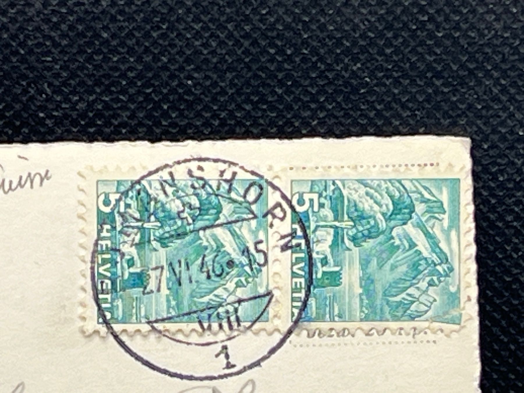 Cartoline postali: Romanshorn – Usato da Widnau venduto da Brusi9 1