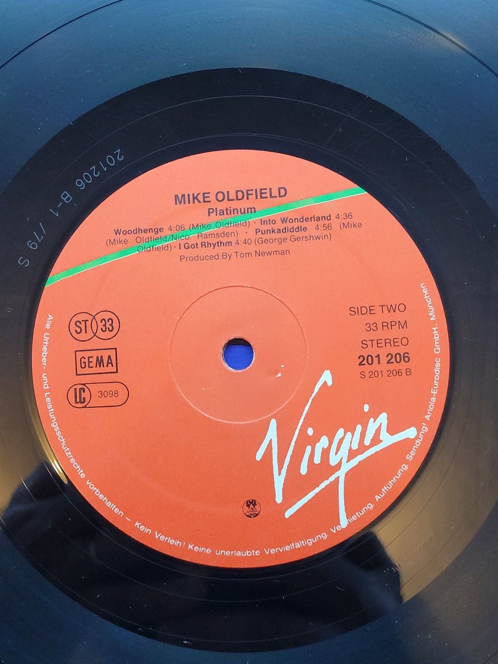 Dischi in vinile: Vinyle Mike Oldfield "Platinum" 33T occasion – Usato da La Chaux-de-Fonds venduto da reu_kx5l 5