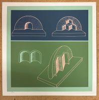 Siebdruck - Lithografie handsigniert May Fasnacht (ID b3545)