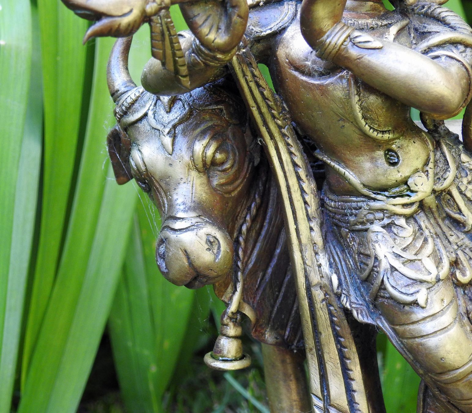 Skulpturen & Statuen: Bronze-Skulptur Krishna - 29 cm – Gebraucht aus Bischofszell von Bertsch8 3