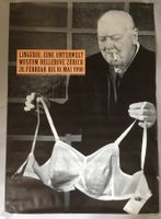 🟡ORIGINAL Plakat LINGERIE Eine Unterwelt Churchill EROTIK