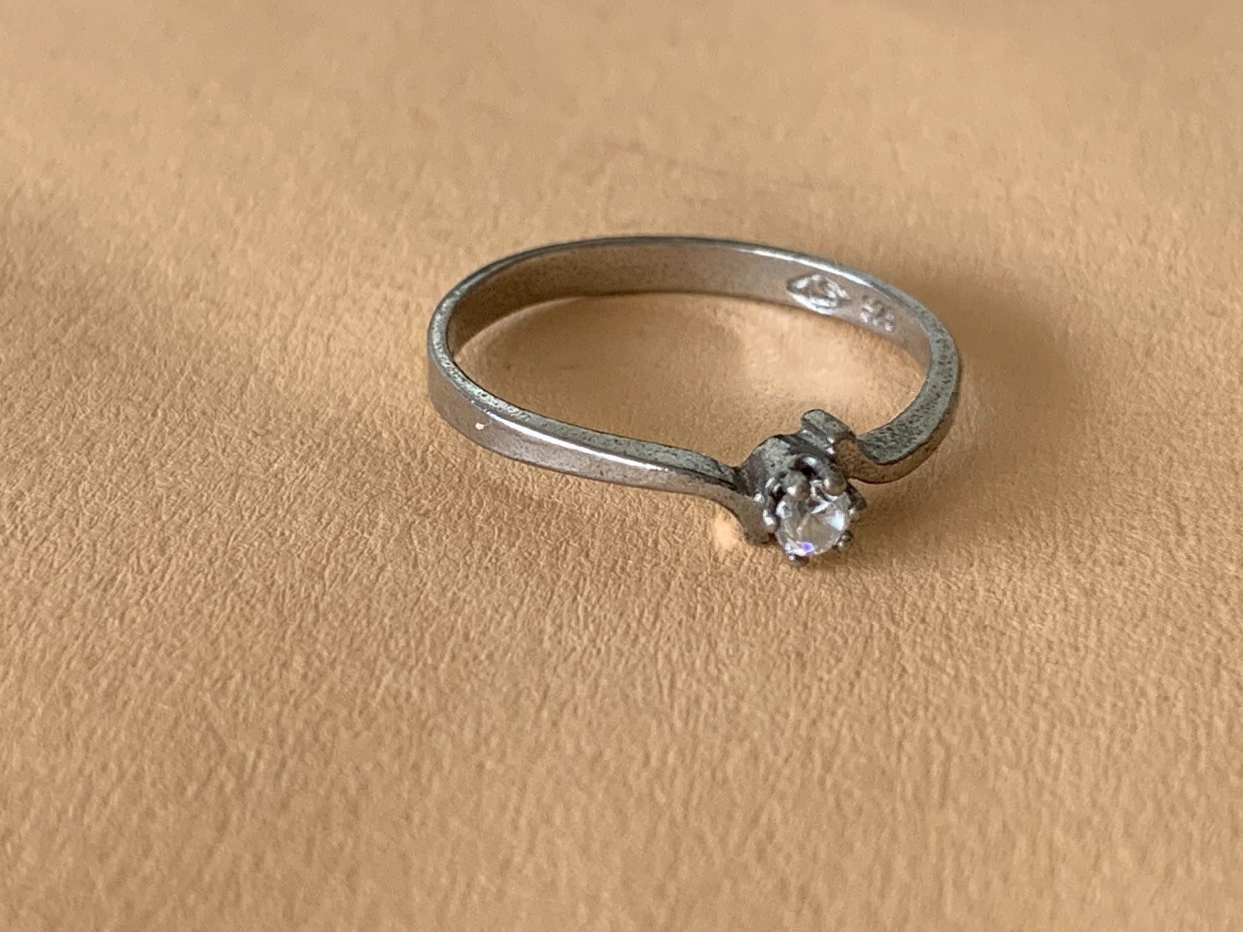 Ringe: Silber-Ring Classic Fasssung 56/17.75 – Gebraucht aus Dittingen von Bellevista 1