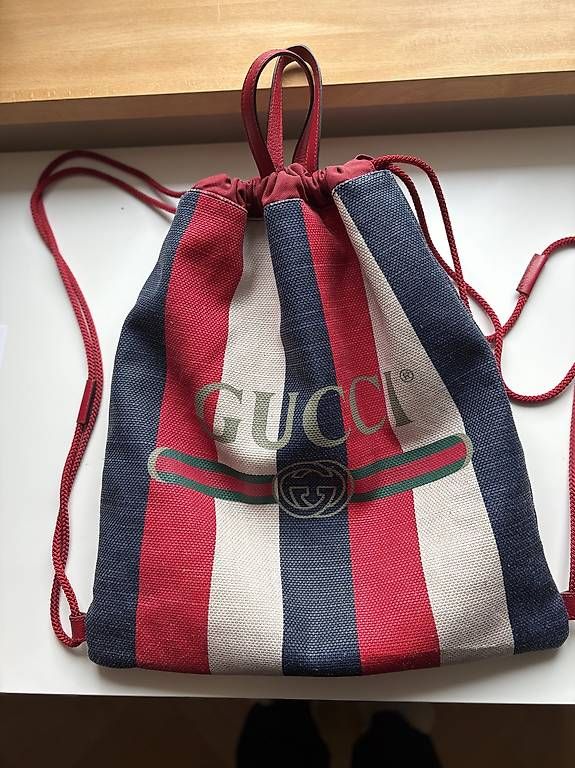 Gucci Zaini: Gucci Rucksack aus Canvas – Usato da Zürich venduto da mic_g5m9 1