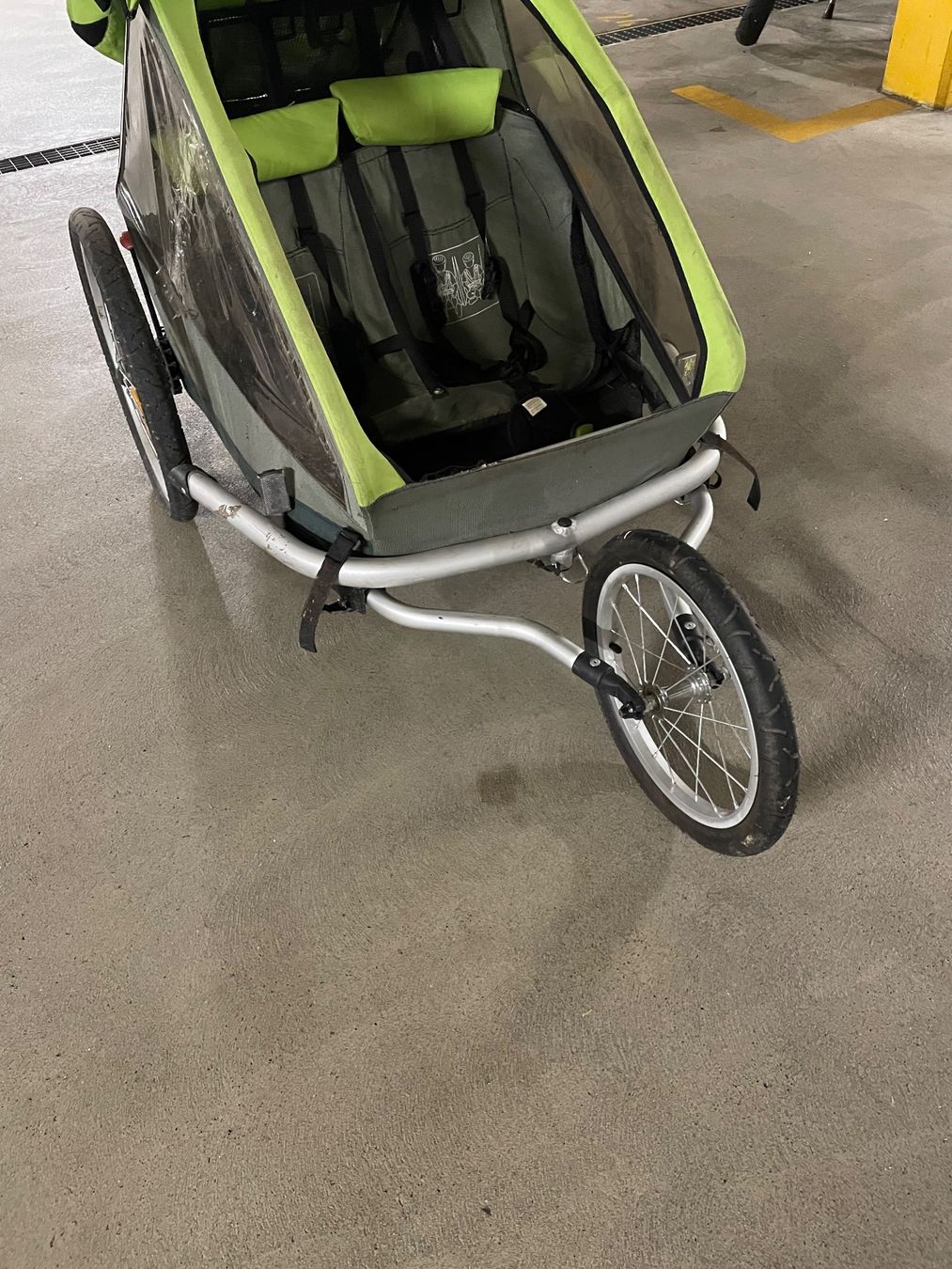 Croozer Rimorchi: Croozer Kid for 2 – Usato da Hochfelden venduto da tif_f_ 2