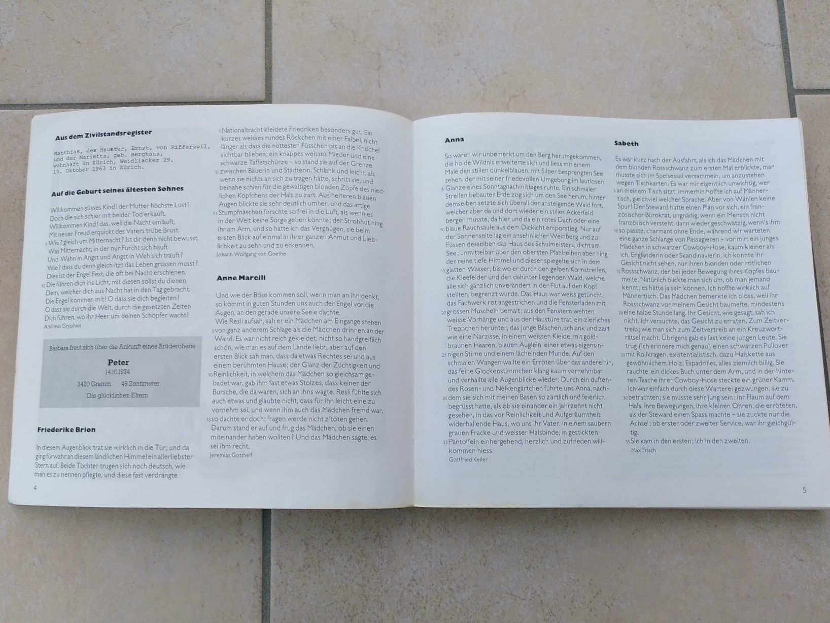 Libri: LESEZEICHEN/ VIELE SPANNENDE TEXTE, GESCHICHTEN – Usato da Brugg AG venduto da olamim 2