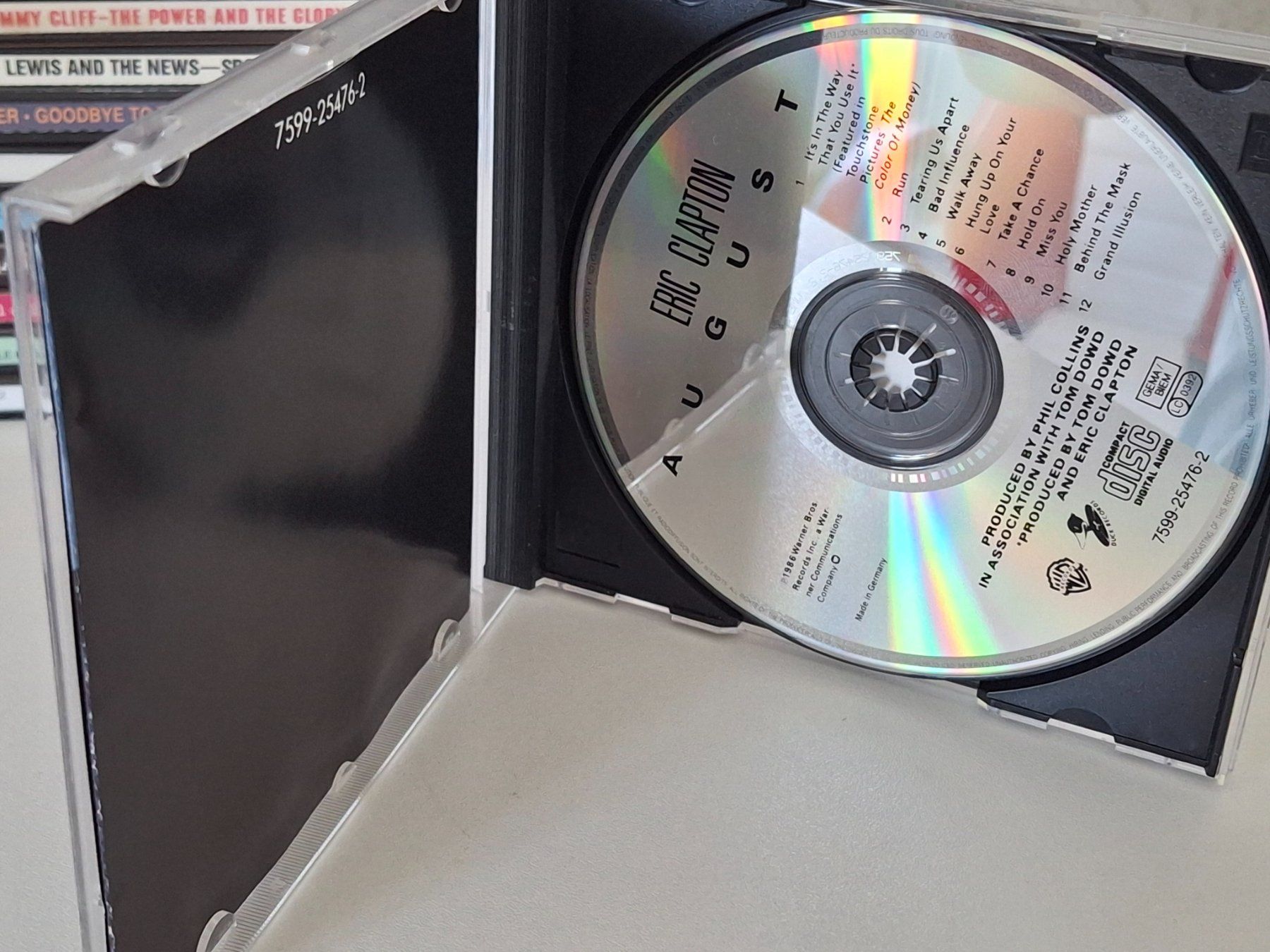 CD: CD Eric Clapton -  August – Usato da Aarberg venduto da Jackup1 2