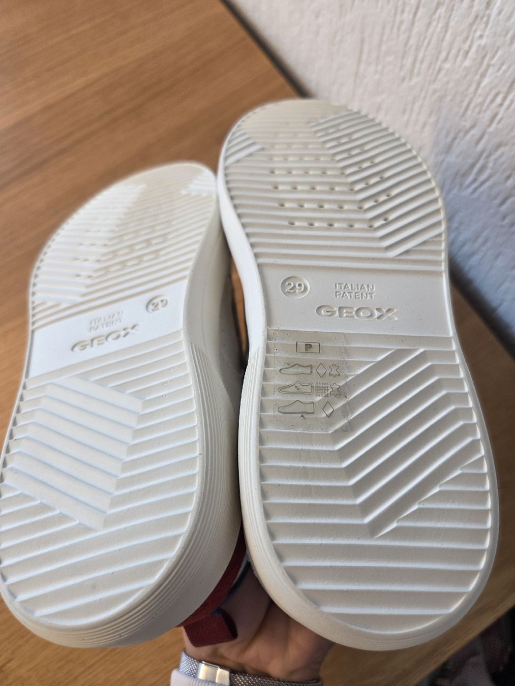 Geox Scarpe per ragazzi: Geox Lederschuhe 29 weiss NEU – Nuovo (secondo la descrizione) da Oberuzwil venduto da Umlobo 4