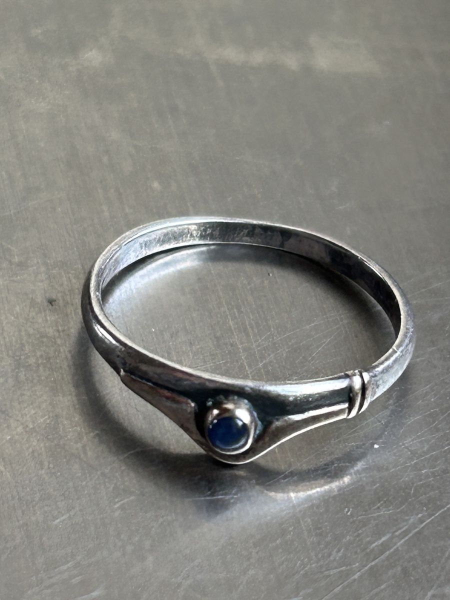 Anelli: Silberrring swing lapislazuli & gold – Usato da Dittingen venduto da Bellevista 3