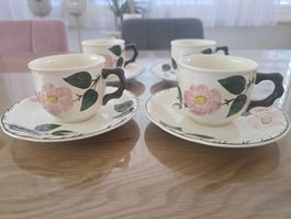 Villeroy & Boch Kaffetassen Wild-Rose 4er Set 