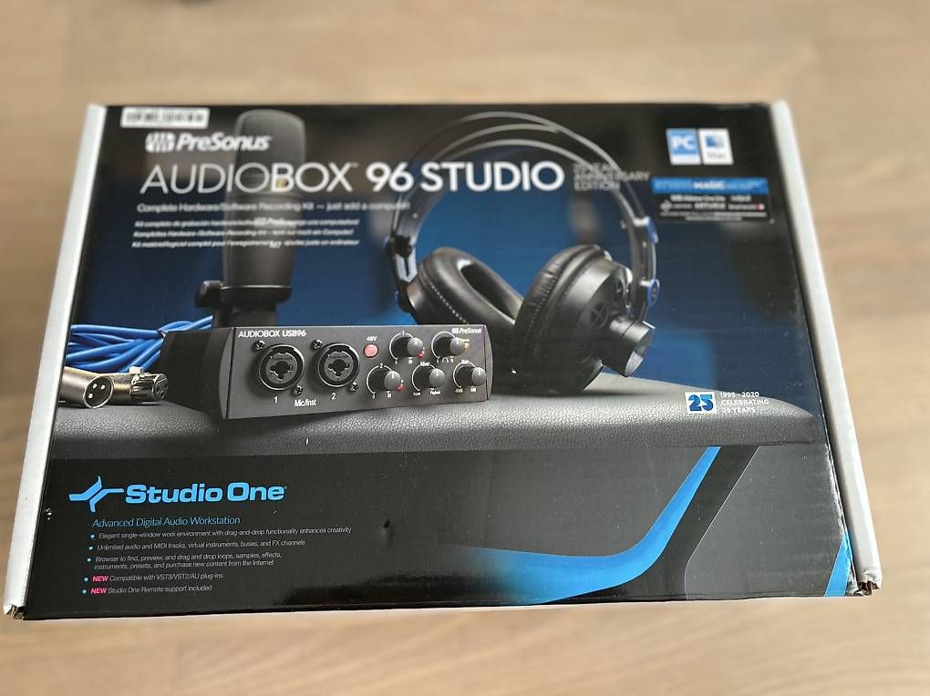 Attrezzatura per studi di registrazione: PreSonus AudioBox 96 Studio Set – Usato da Rümlang venduto da sorabberg