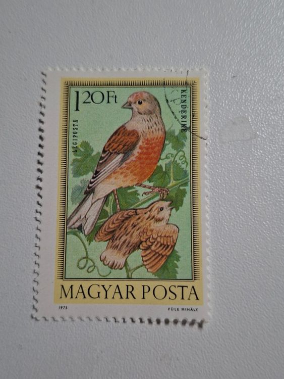 Ungarische Briefmarke 120Ft Kenderike, 1973 (Gebraucht) in Erlinsbach ...