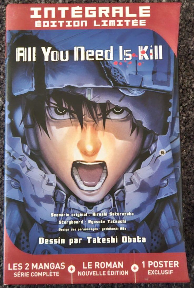 Fumetti: COFFRET INTÉGRALE EN ÉDITION LIMITÉE ALL YOU NEED IS KILL – Usato da Petit-Lancy venduto da CHIIPS