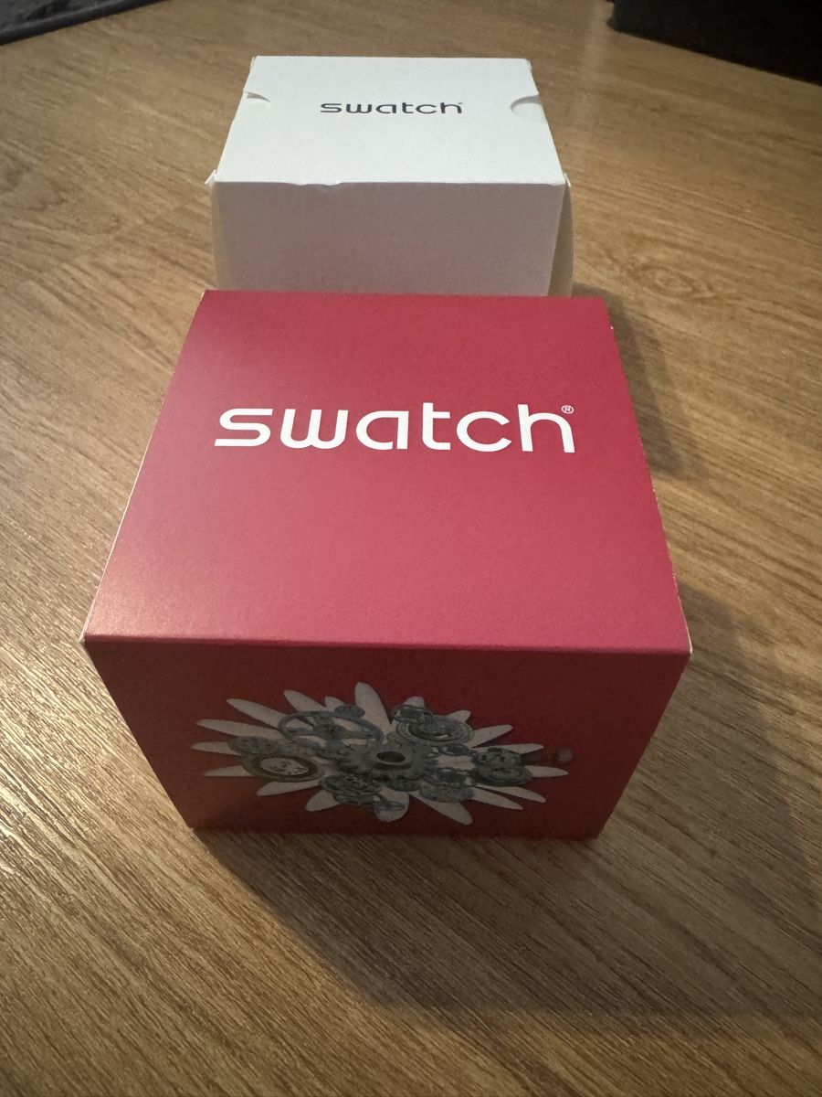 Swatch Orologi: Swatch Aktionärsuhr 2025 – Nuovo e nell'imballaggio originale da Lachen SZ venduto da deltamike89 1