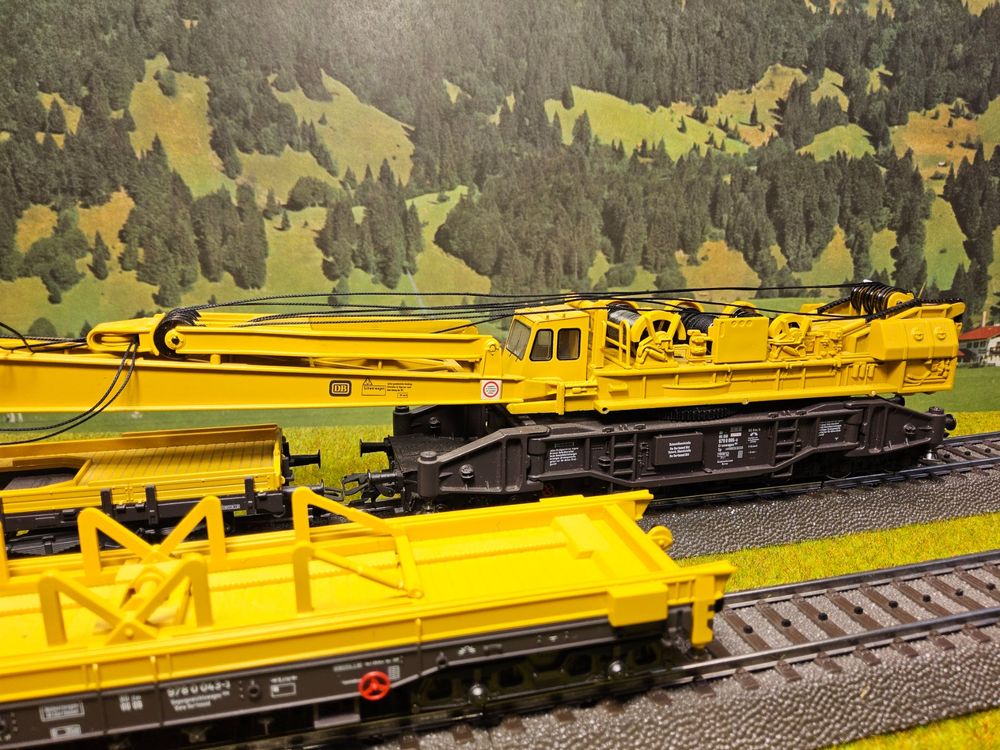 Märklin 49950 Kranwagen Goliath - Eisenbahn Kran Set digital (Gebraucht ...