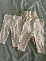 3 Babyhosen Grösse 68 Motiv Tiere/Regenbogen/Blume