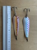 Schlepplöffel/Spinner Blue fox