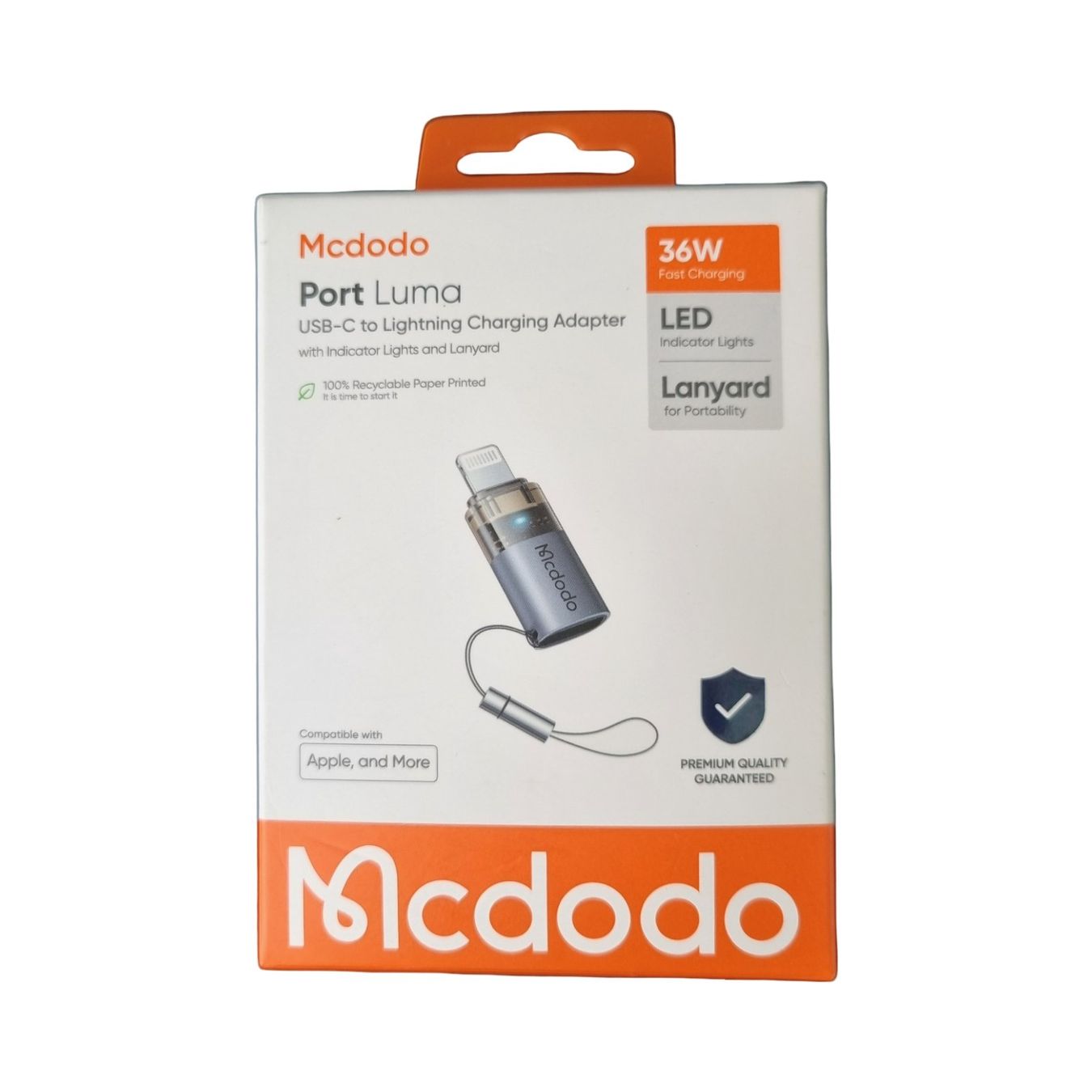 Unità & Adattatore: MCDODO Port Luma USB-C auf Lightning Adapter – Nuovo (secondo la descrizione) da Wangen b. Olten venduto da Restwert_Wangen