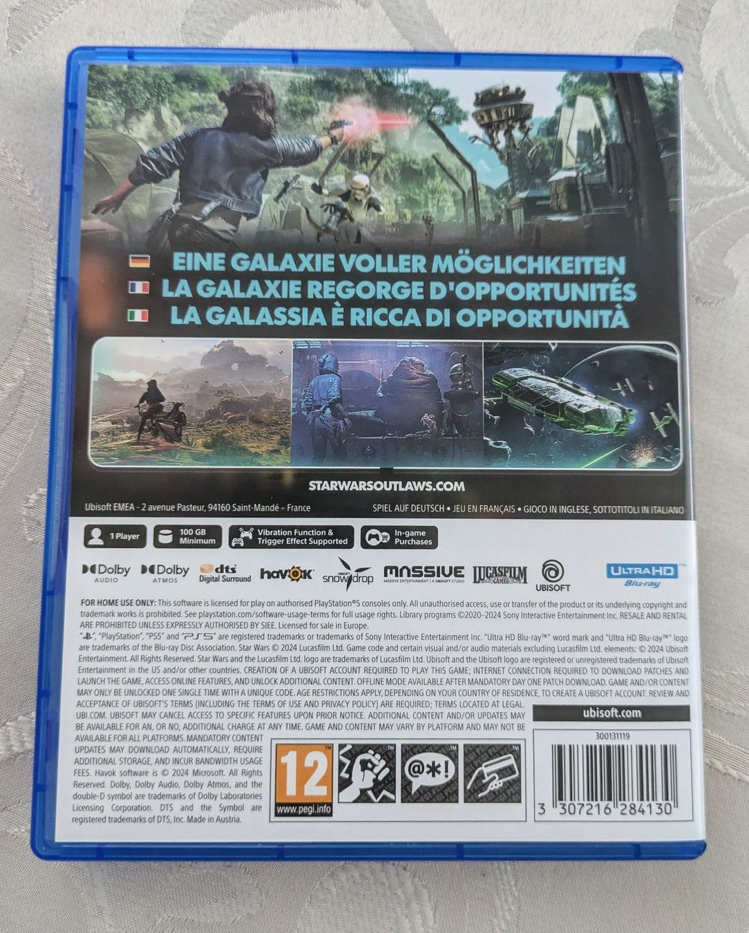 Sony Spiele: PS5 Game Star Wars Outlaws – Gebraucht aus Benken SG von  3