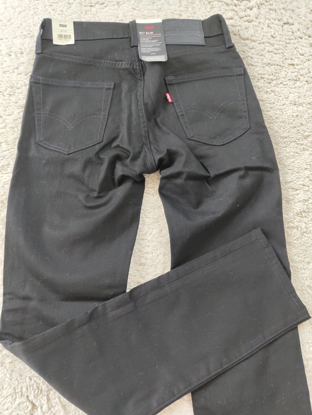 Levi's Jeans: Levi's 511 Slim, Schwarz, Jeans, Grösse 28/32 – Neu und originalverpackt aus Glattbrugg von Ata-M 2