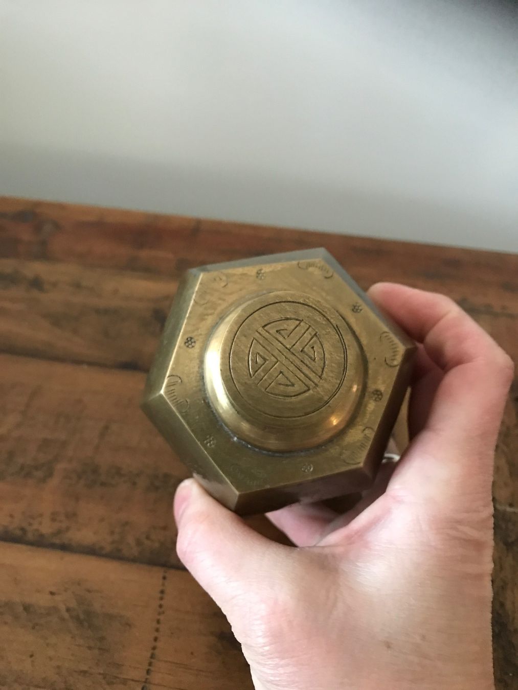 Bottiglie: Alte Flasche Messing – Usato da Rapperswil SG venduto da cosiba01 3