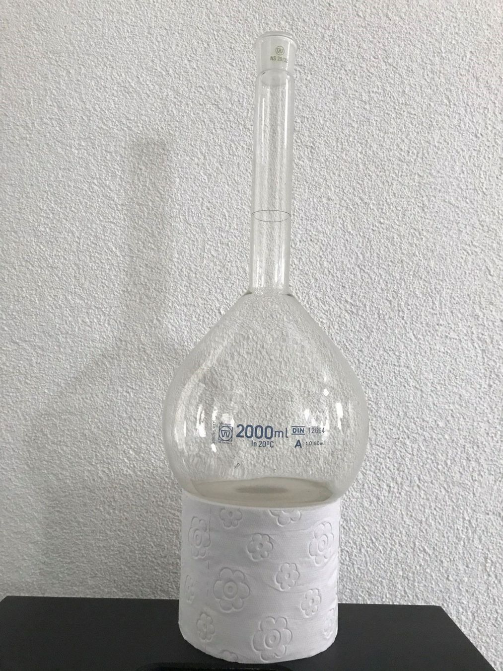 Bicchieri: Chemie Mess Glas Behälter Winzer 2000 ml – Usato da Bättwil venduto da paul74