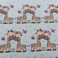 Jersey Giraffe hellblau
