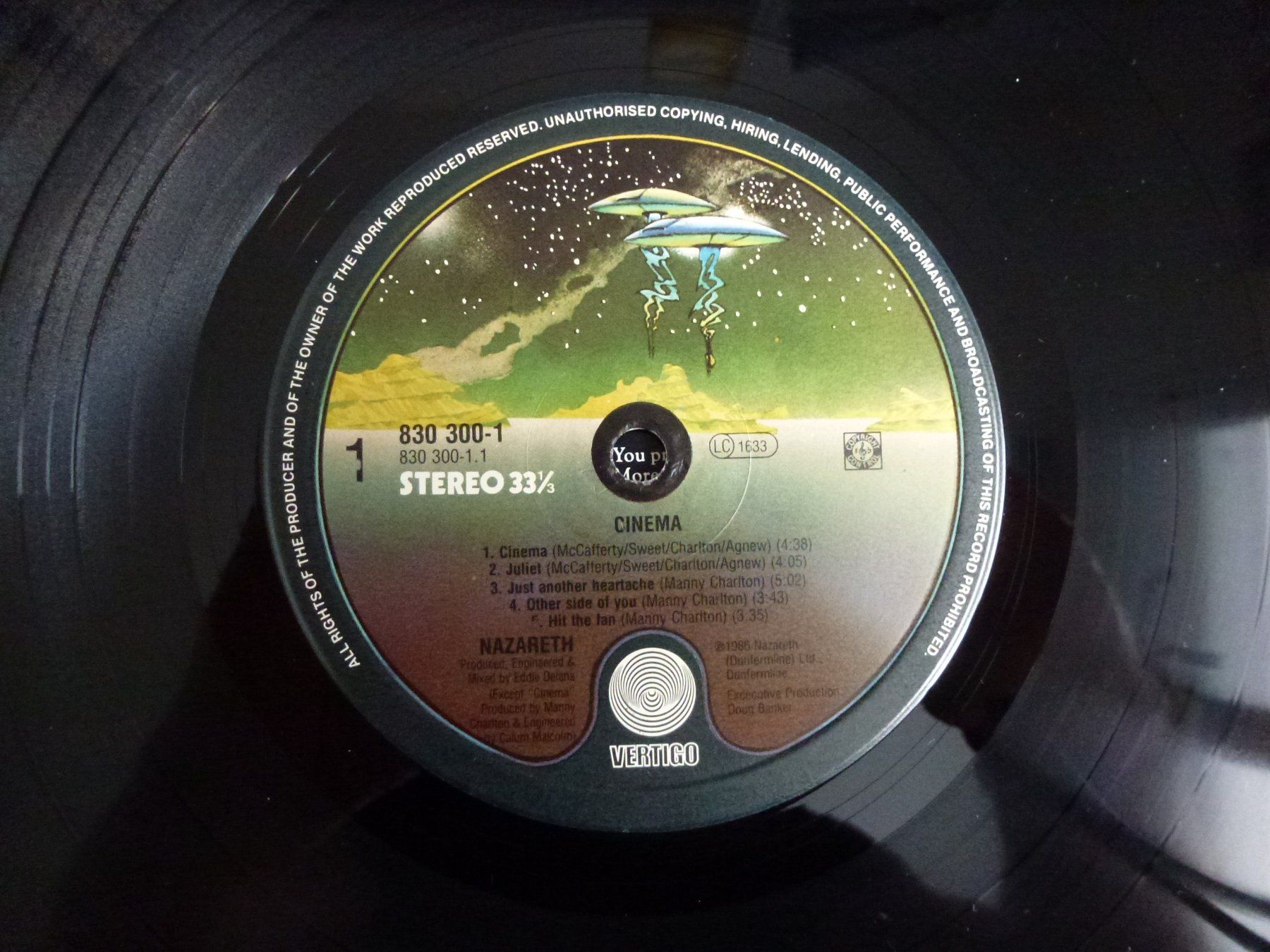 Dischi in vinile: Nazareth – Cinema – Usato da Bern venduto da Frebo 3