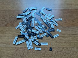 Lot d''aimants (français/anglais)
