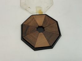 Holzpuzzle OCTANT Lis Drevesen, Handmade in Denmark.