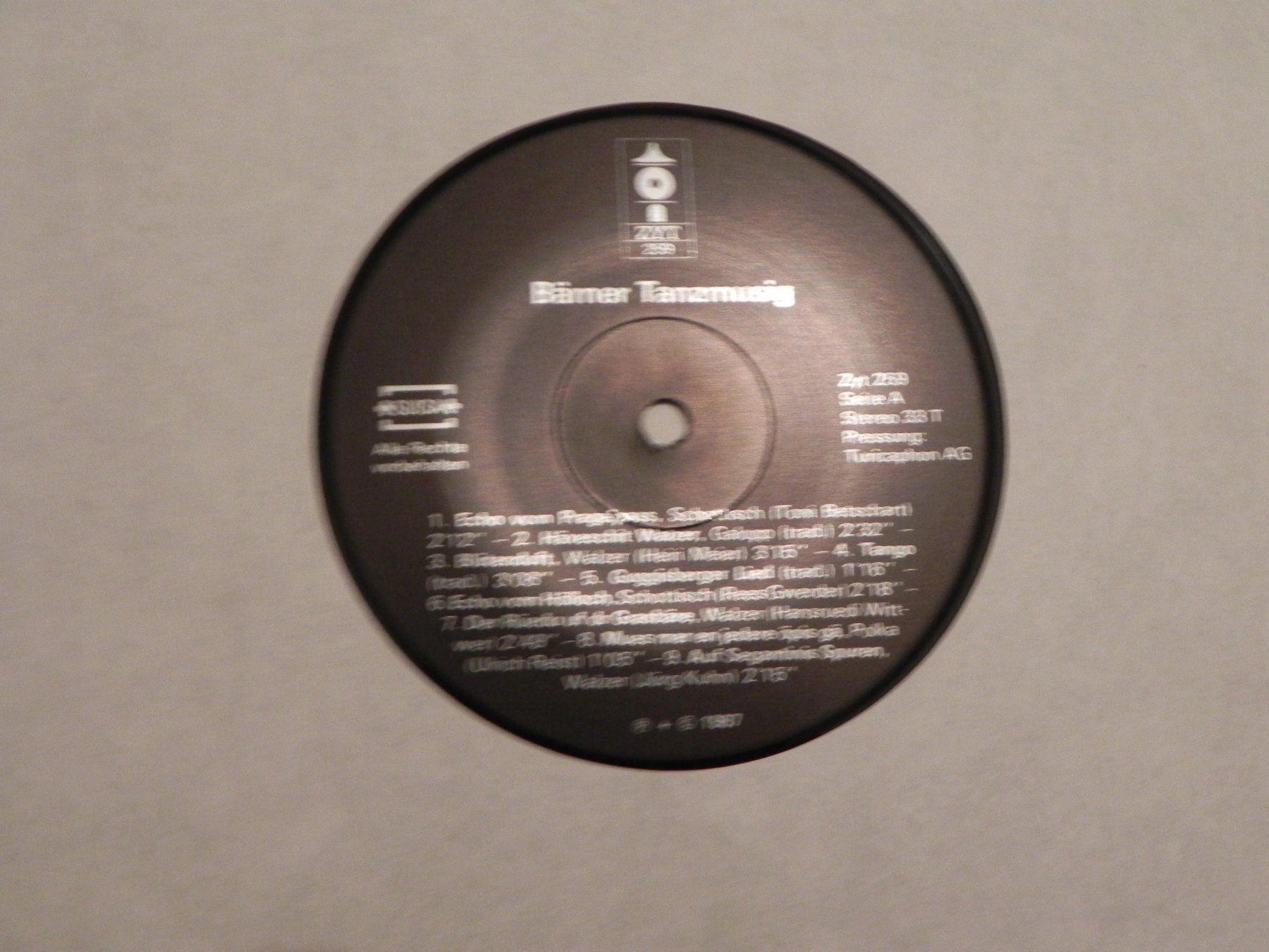 Dischi in vinile: Berner Tanzmusik Ländler Schallplatte LP – Usato da Siebnen venduto da krimsie 3