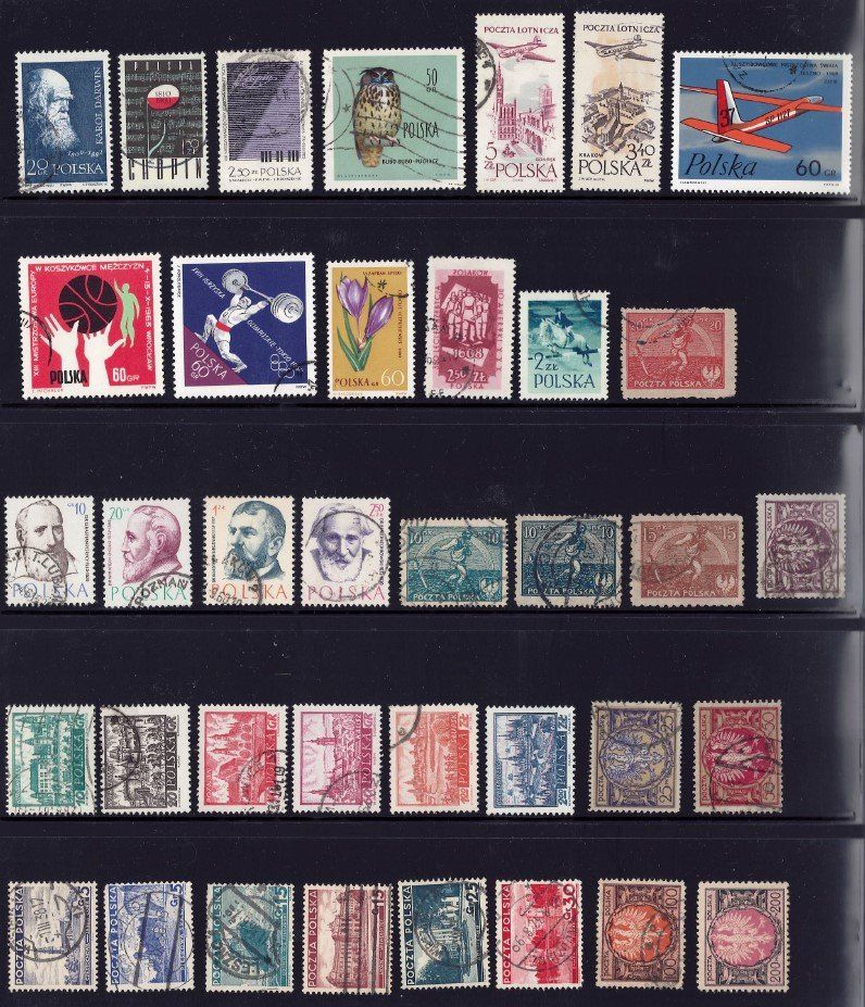 Alle Briefmarken: Polen divers – Gebraucht aus Bellach von qsearch 2