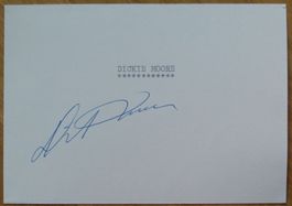 Dickie Moore (1925-2015) Schauspieler - Autogramm