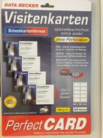 Visitenkarten extrastabil von Data Becker