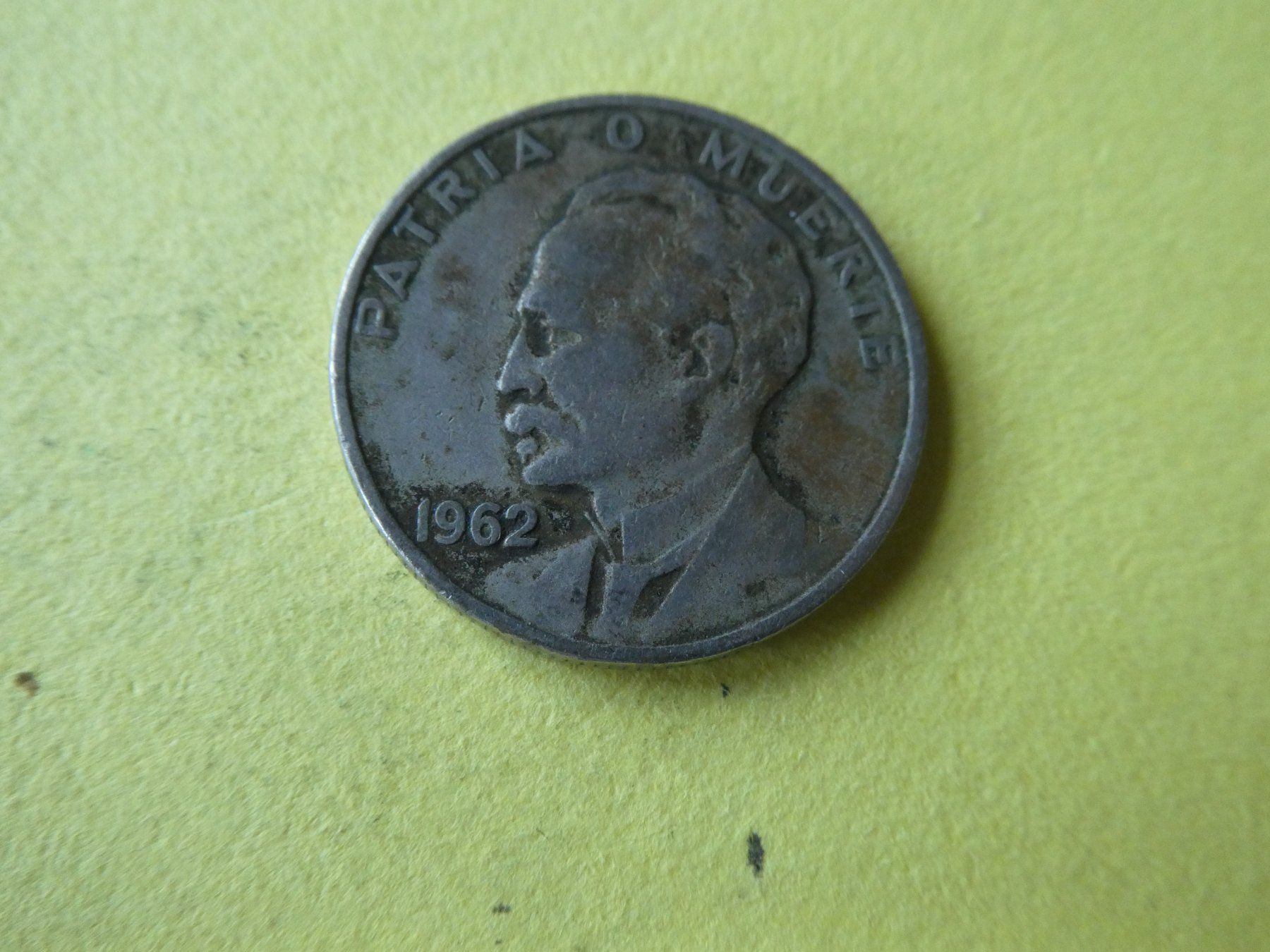 Alle Münzen: Cuba 1962, 20 Centavos – Gebraucht aus Hinterforst von Rohusri