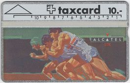 10 CHF ALCATEL STR Olympia (fr) - seltene Kunden Taxcard