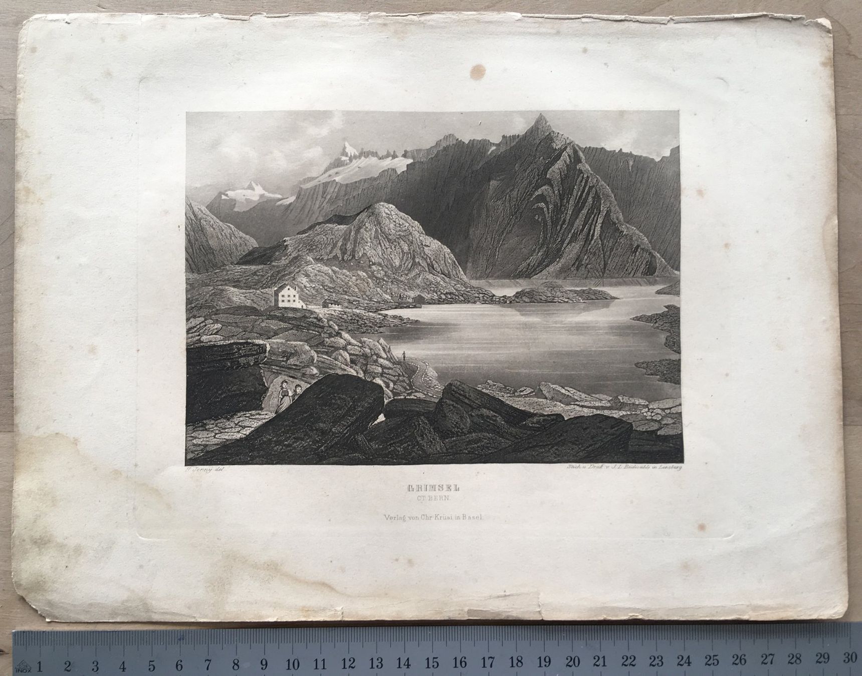 Incisioni: Grimsel, Stahlstich – Usato da Füllinsdorf venduto da Bubnik