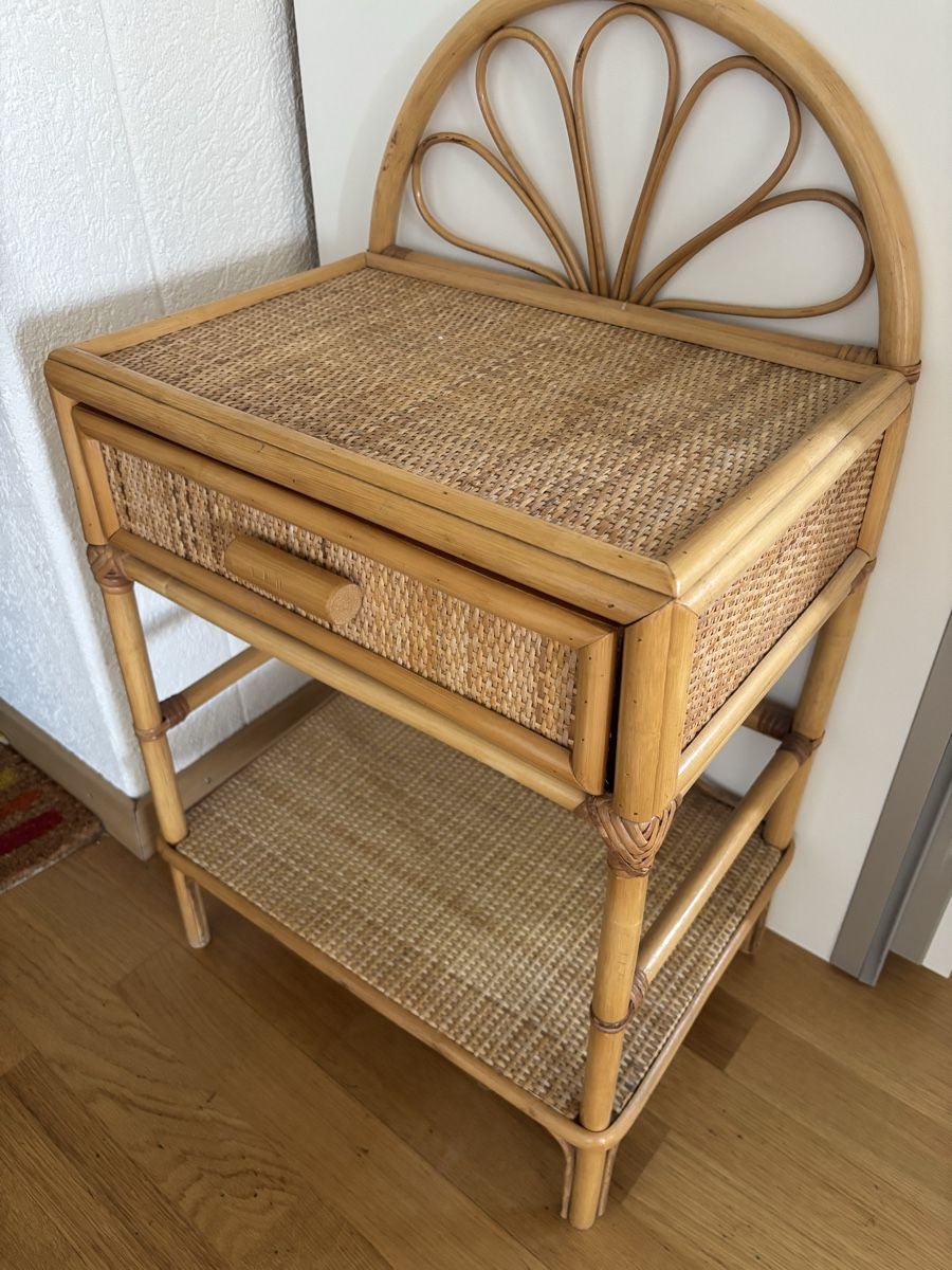 Scaffali: Regal aus Rattan mit einer Schublade – Usato da Greifensee venduto da Chri_Si 1