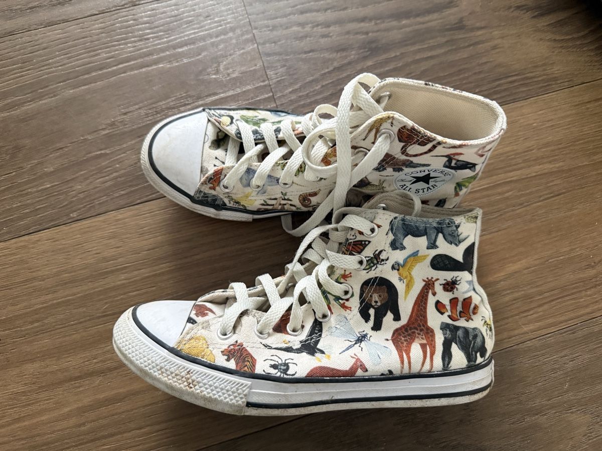 Converse Chaussures garçon: Converse All Stars Tiere Gr. 35 – D'occasion à Winterthur par tanscha