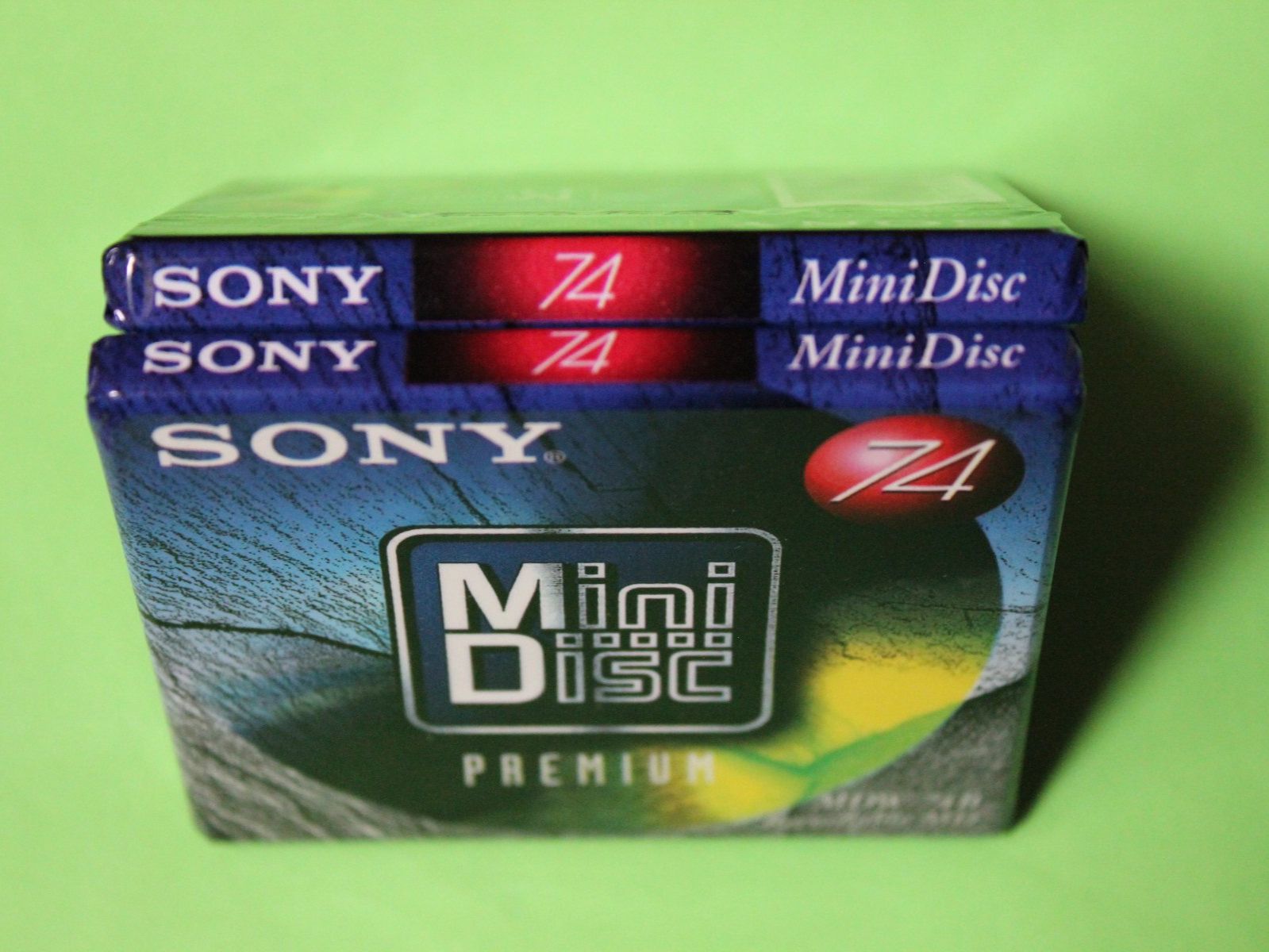 Sony Minidisc: 2 SONY Mini-Disc Premium 74 Minuten originalverpackt – Neu und originalverpackt aus Tübach von JamesStone 4