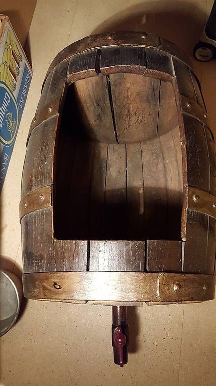 Articoli in legno: Holzfässli Dekoration – Usato da Schönengrund venduto da Liane63 1