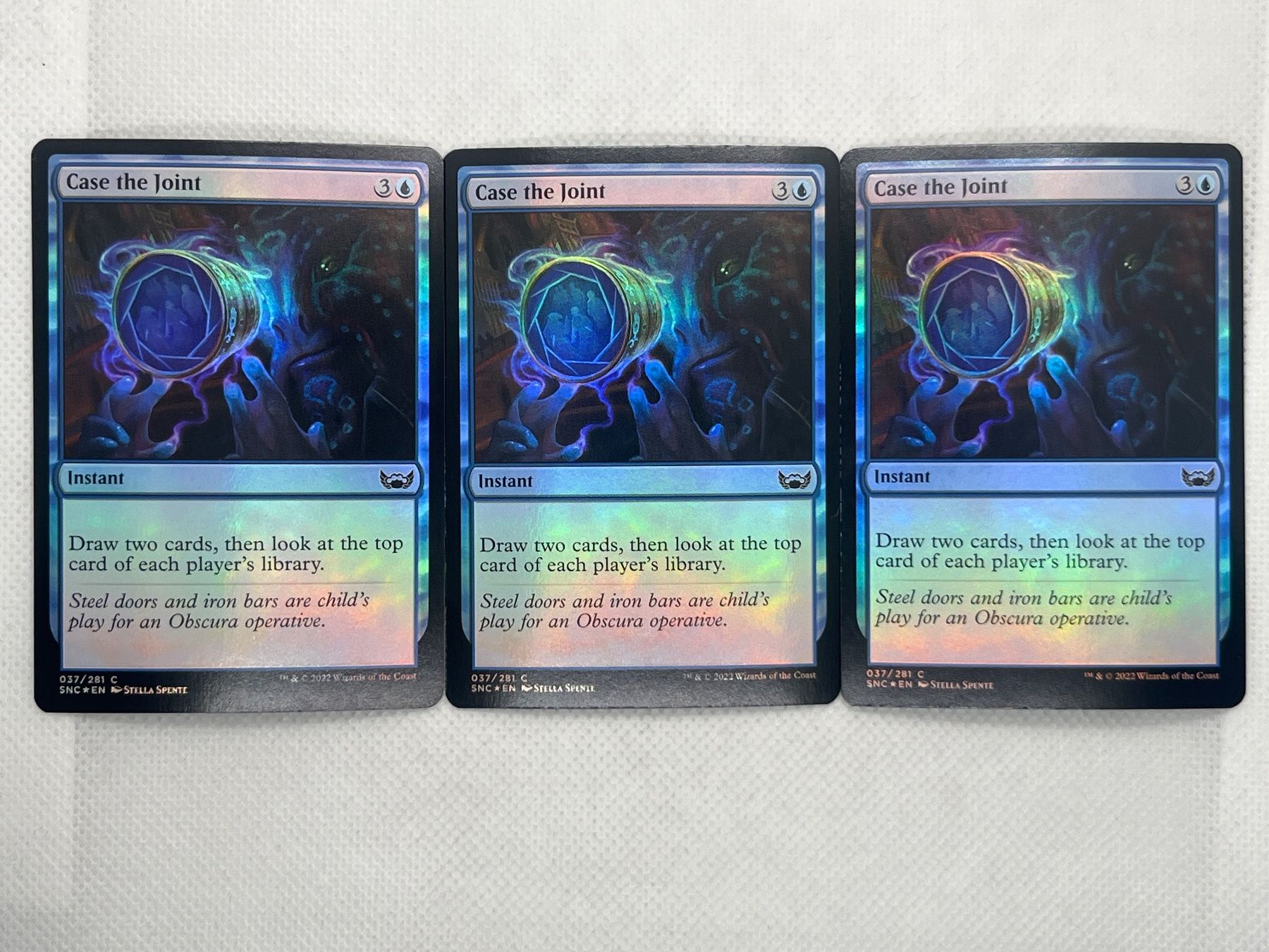 Magic The Gathering Carte collezionabili: MTG Case the Joint SNC 037 Englisch Common Foil 3x – Usato da Hinterkappelen venduto da Kim1992