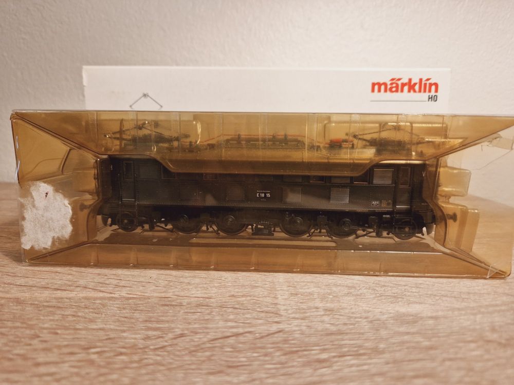 Locomotive Marklin 33681 BR E18/15 DR - Époque 2, 3 Rails CA - Neuve De Stock