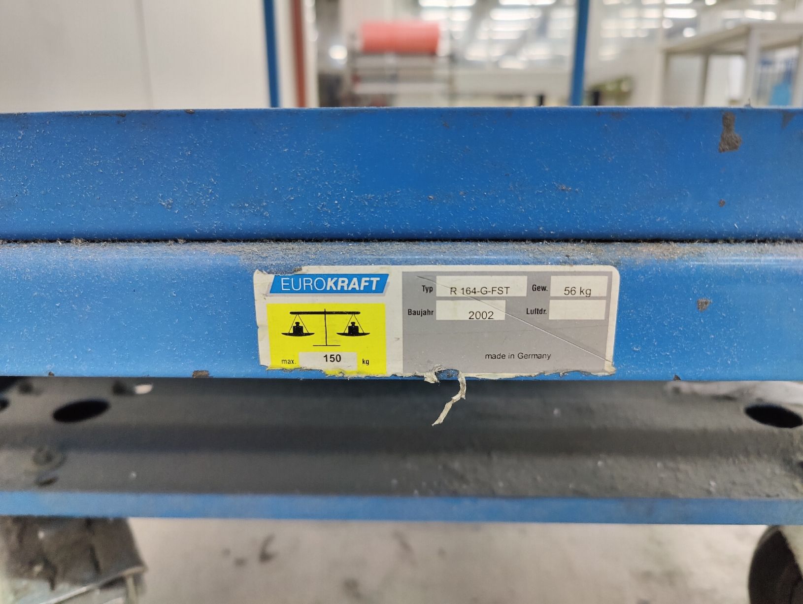 Alle Werkzeuge: Eurokraft Wagen mit Auffangwange – Gebraucht aus Mellingen von Artrena 4