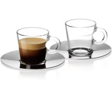 Set de 2 tasses et sous tasses Nespresso VIEW Collection